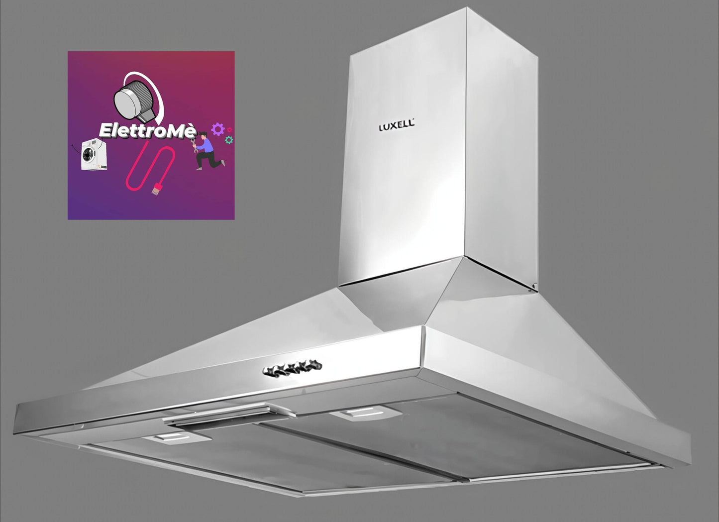 CAPPA INOX LUXELL 60 CM