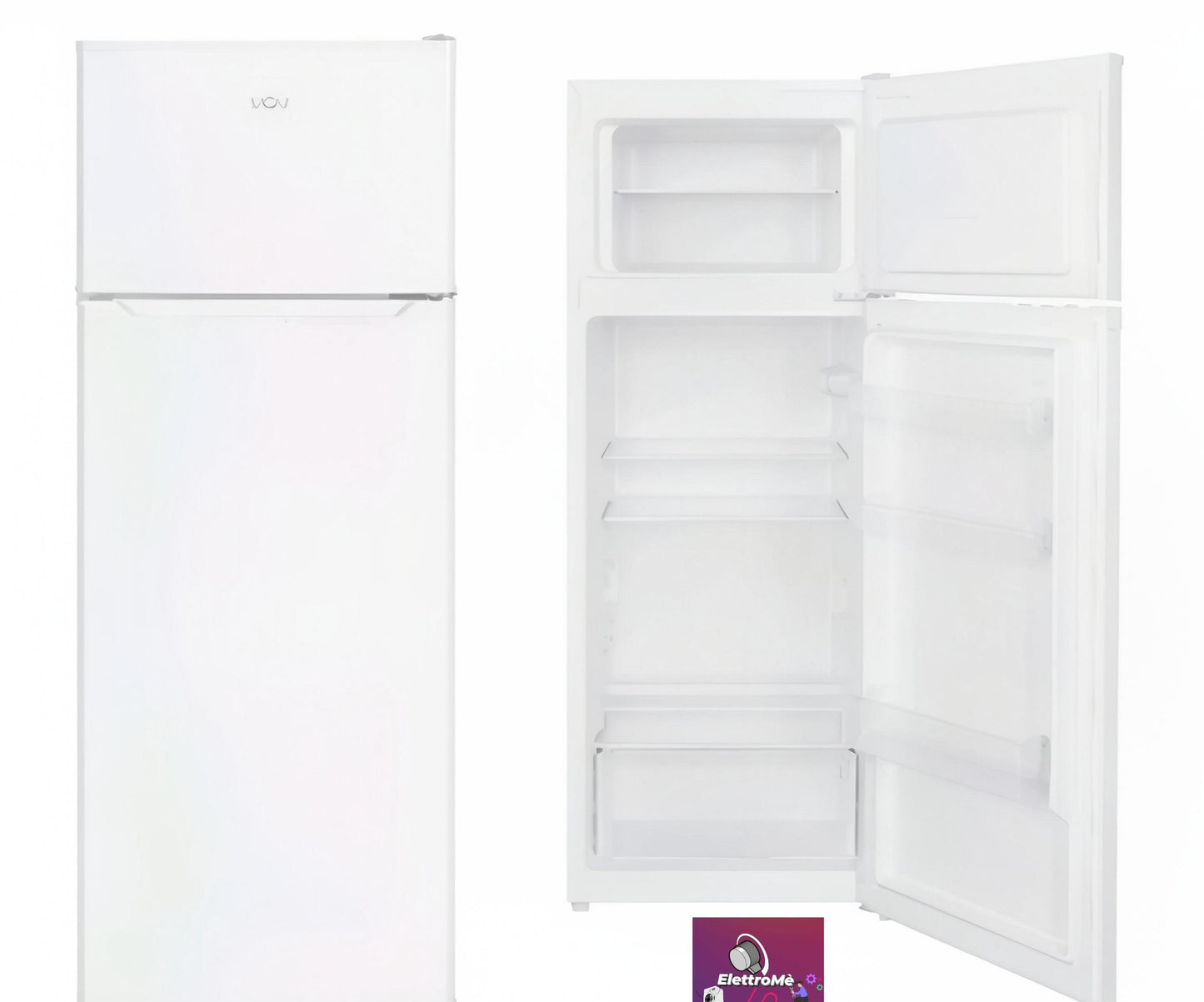 FRIGO CONGELATORE BIANCO VOV 205 LT Dimensioni: 55 - 54 - 143 cm