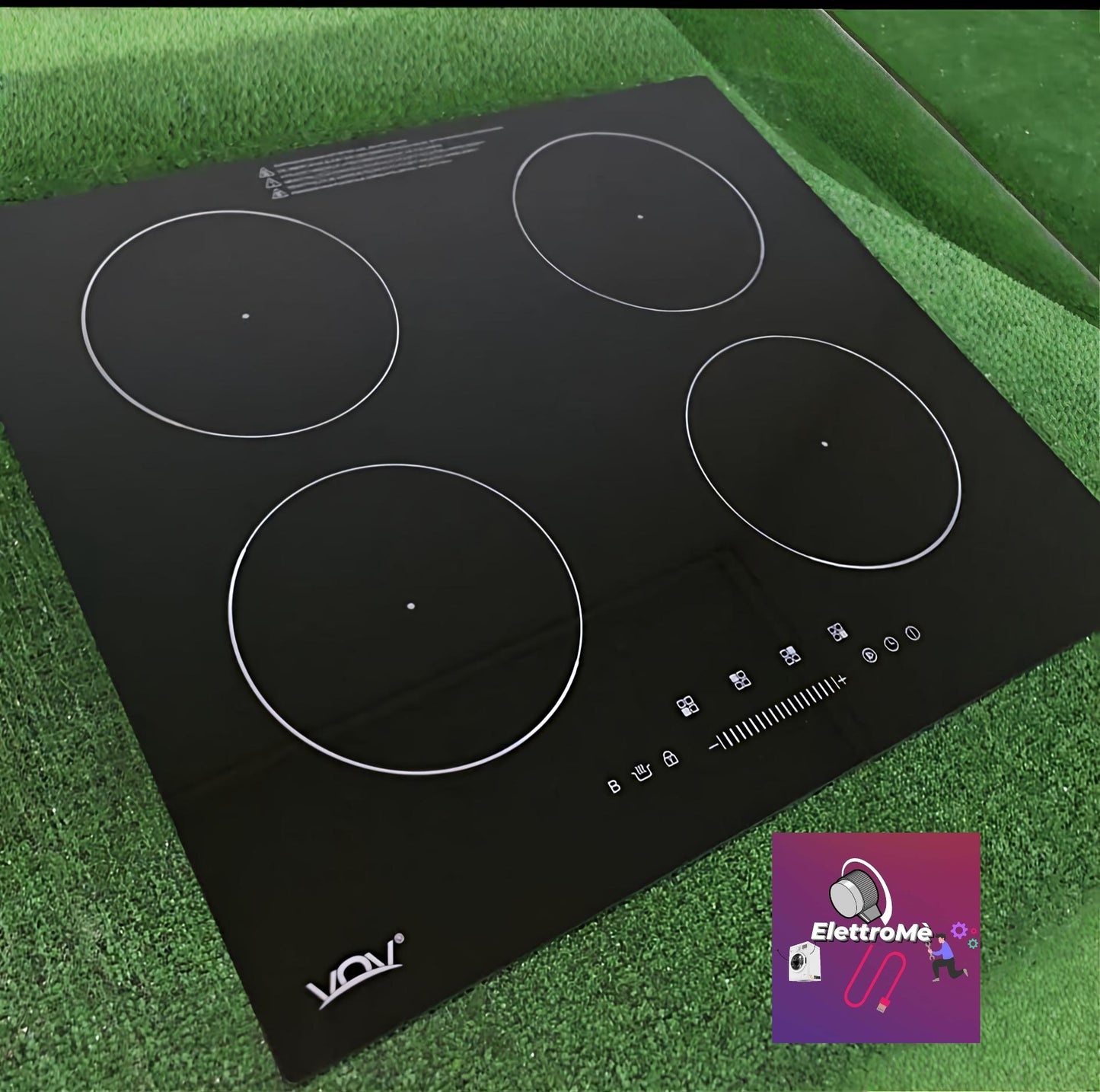 INDUZIONE 60 CM NERO VOV