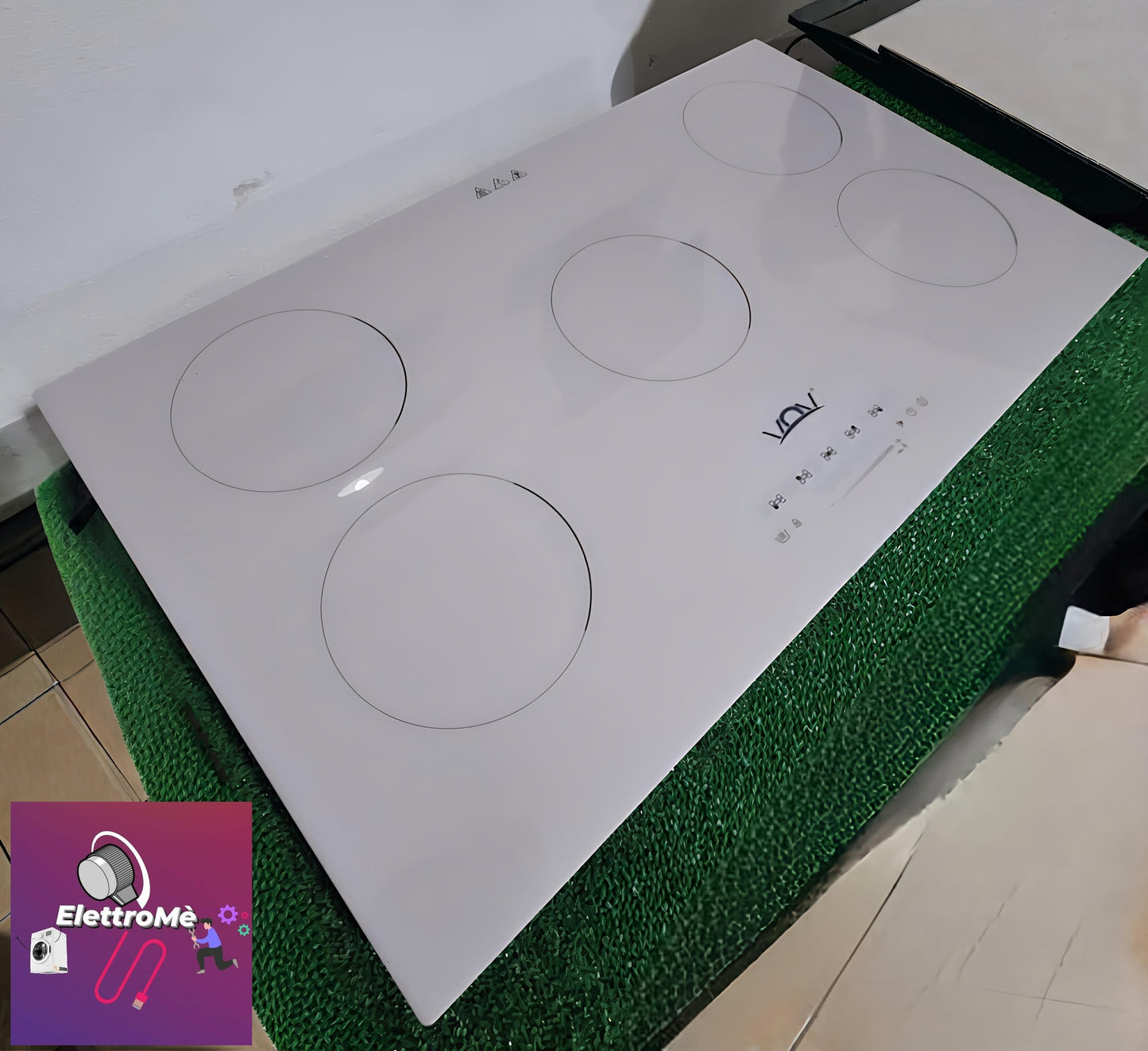 INDUZIONE GRIGIO CHIARO 90 CM VOV