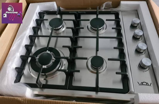 ACCIAIO INOX 60 CM DOPPIAGHISA VOV